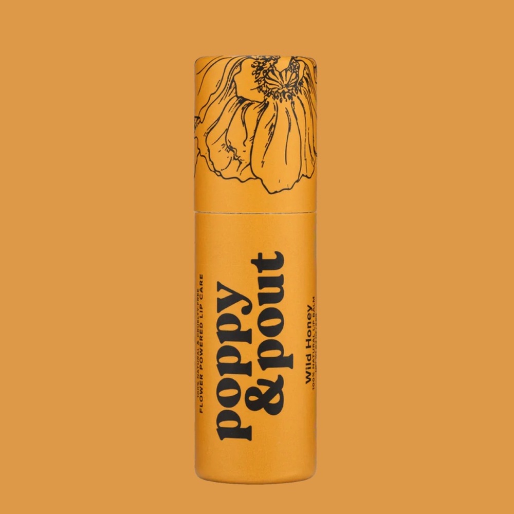 Poppy & Pout Wild Honey Lip Balm